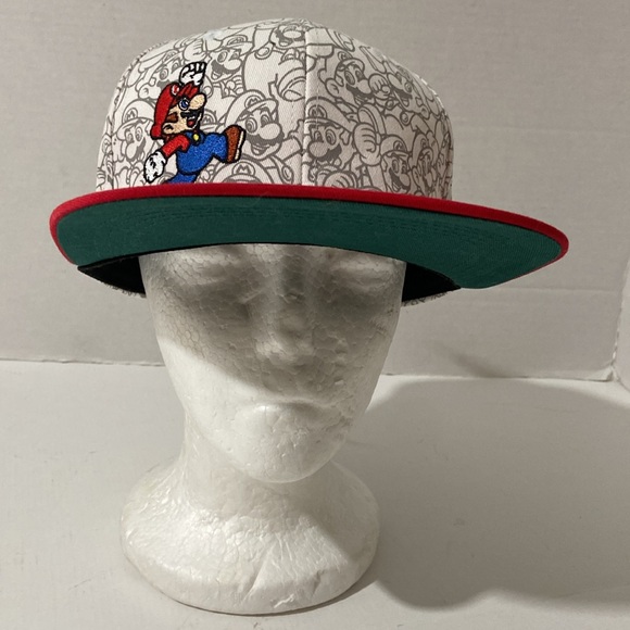 NWT Super Mario Duckbill snap-back cap - Picture 1 of 9